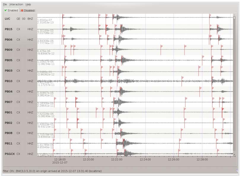 GGS web page context – Micro Seismic Monitoring Section 2