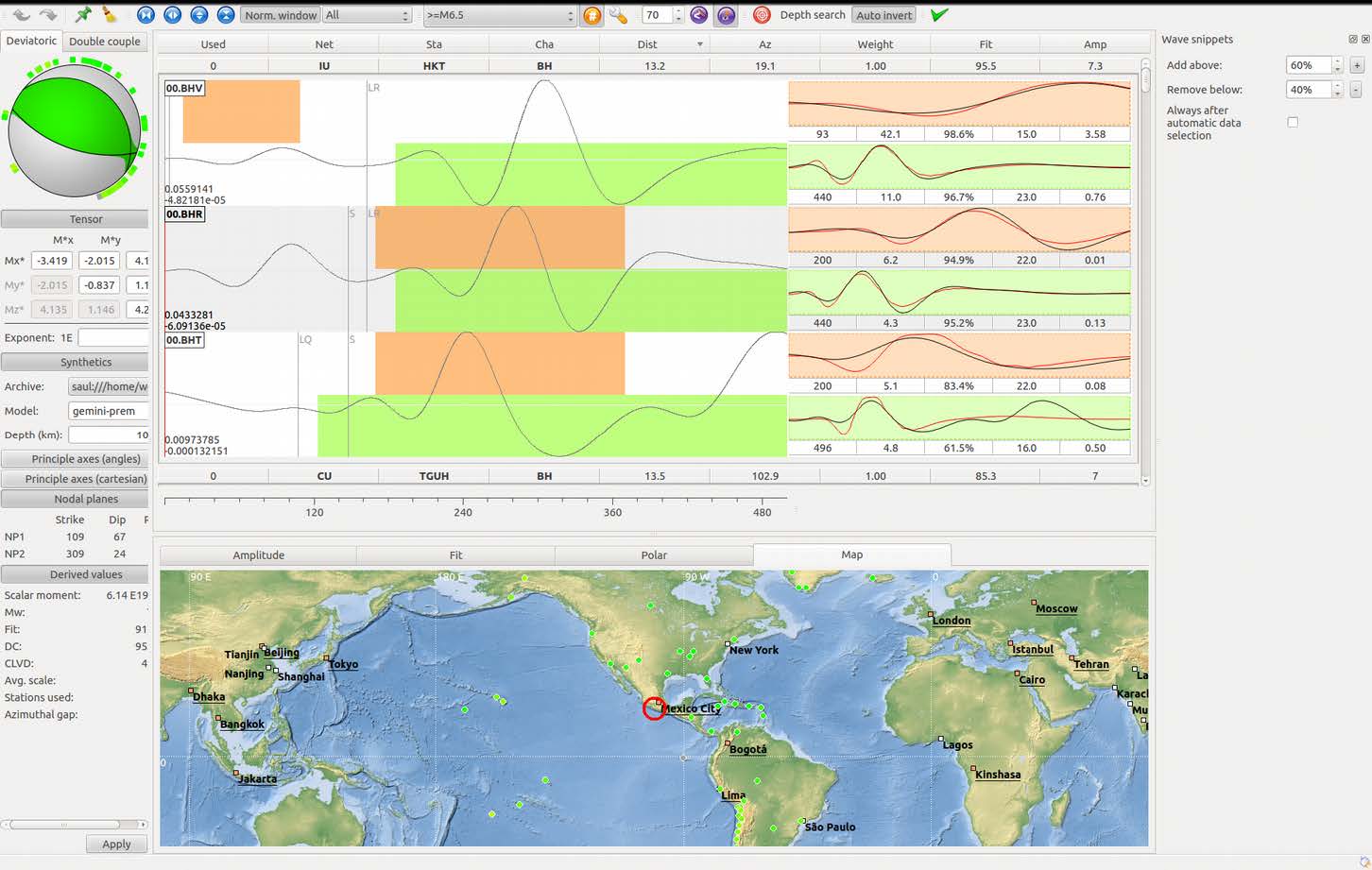 GGS web page context – Micro Seismic Monitoring Section 3